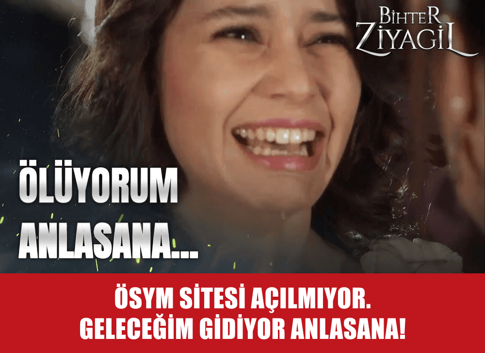 ÖSYM'YE GİRMEYE ÇALIŞIRKEN
