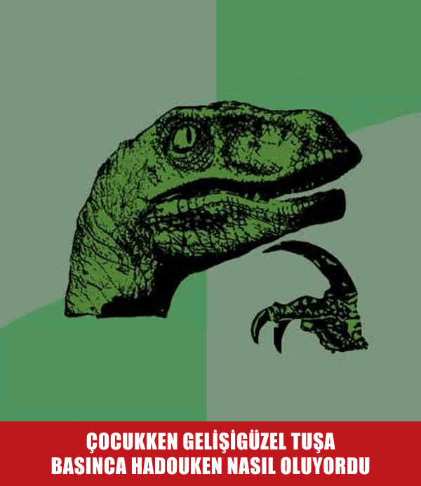 Çocukken Street Fighter Oynarken